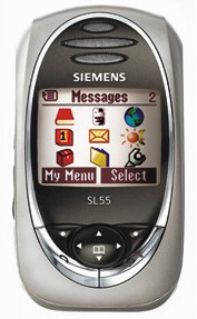 SL 55 je droben telefon, ki predvideva, da boste tipkovnico uporabljali le redko