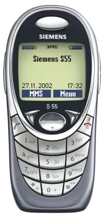 Siemensov mobilnik S55 je priboril prestižno nagrado Foruma industrijskega oblikovanja 2003.